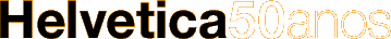 Helvetica 50 anos