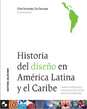 capa do livro Historia del Diseño en America Latina y el Caribe