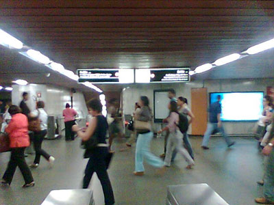 Metro signage